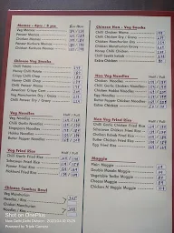 B&B Chai Cafe menu 4