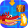 Maze game for kids free. Labyrinth with Dragons! icon