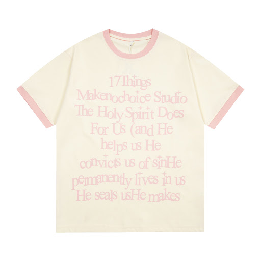 Title 14, Mens English Letters Cotton Short Sleeve T-shi...