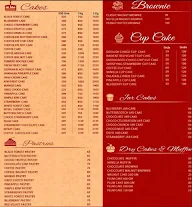 The Fab Cake menu 2