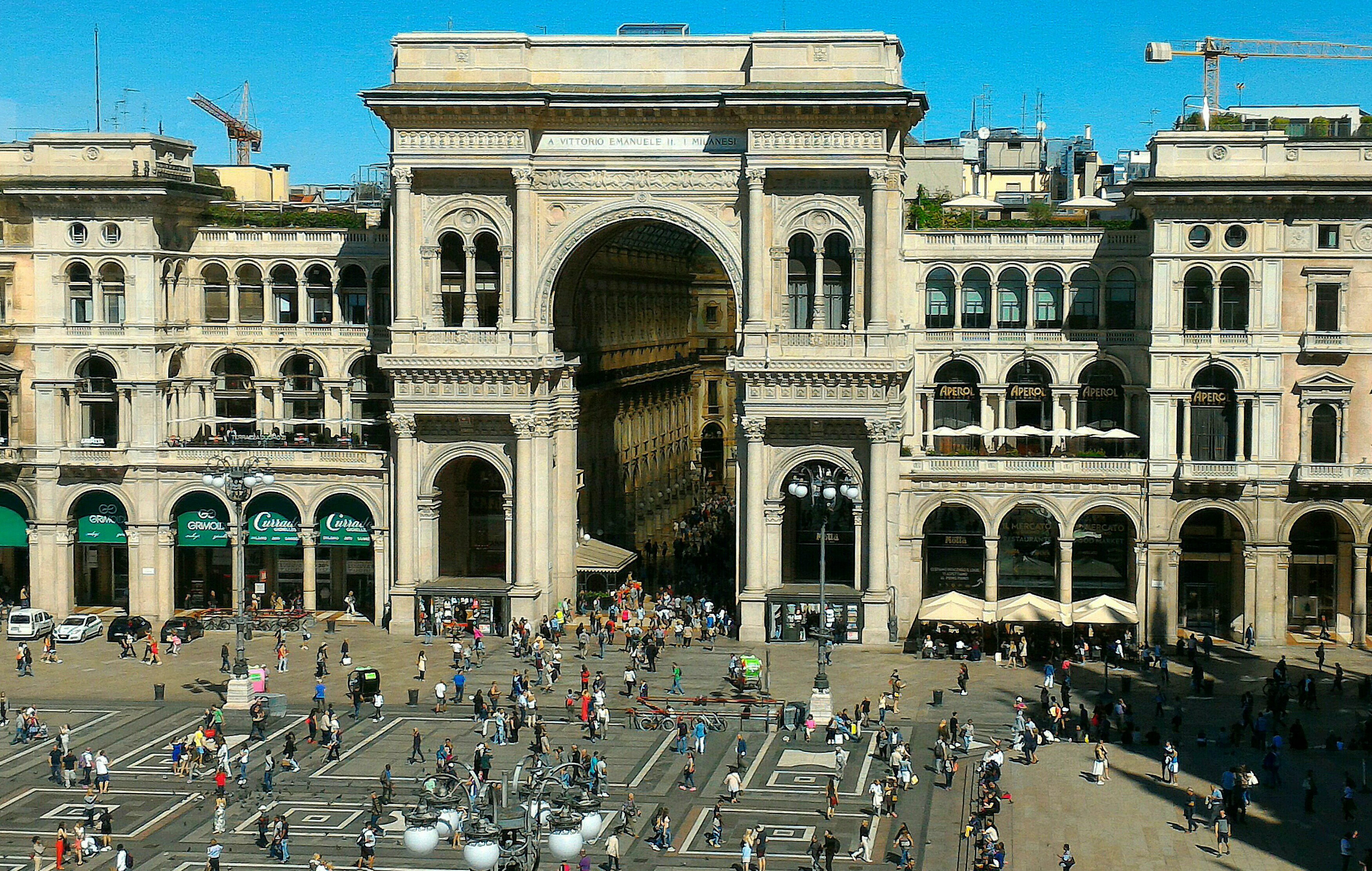 Dall'alto del Museo del Novecento di VeraWilma