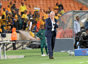 Kaizer Chiefs coach  Ernst Middendorp./Veli Nhlapo