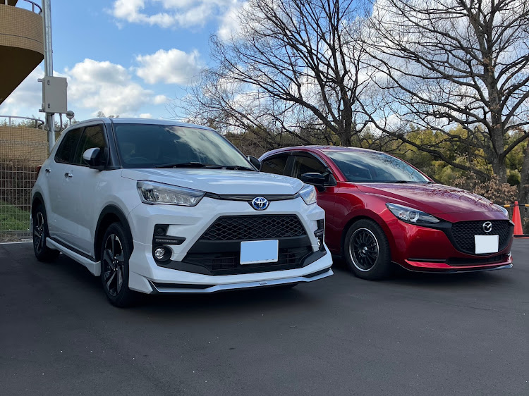 MAZDA2の先輩とコラボ・ライズに関するカスタム事例の投稿画像2枚目