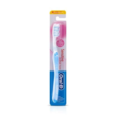 Oral-b Toothbrush Extra Soft Manual - Sensitive, Super Thin - 1 pcs