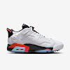 air jordan retro 6 g white/infrared 23/black