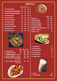 Zafran Muradabadi Biryani & Restaurant menu 1