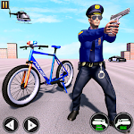 Cover Image of ดาวน์โหลด US Police BMX Bicycle Street Gangster Chase  APK
