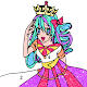 Download Anime Princess Glitter Color by Number: Girls Book For PC Windows and Mac 1.0