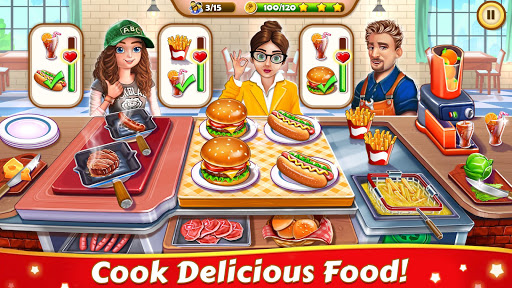 Télécharger cuisine folle: restaurant jeux de cuisine de chef  APK MOD (Astuce) 5