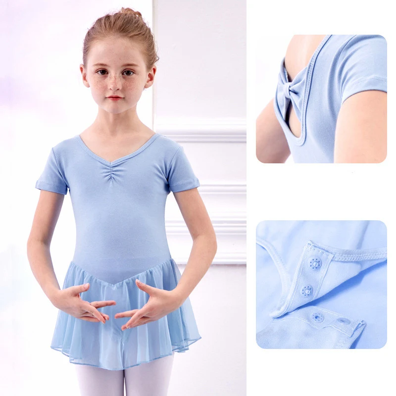 Title 9, Meisjes Dans- en Oefenkleding met korte mouwen....