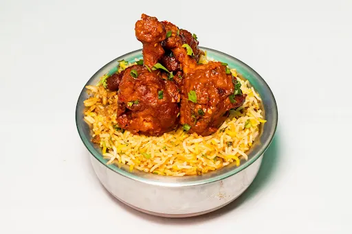 Chicken Lollipop Biryani