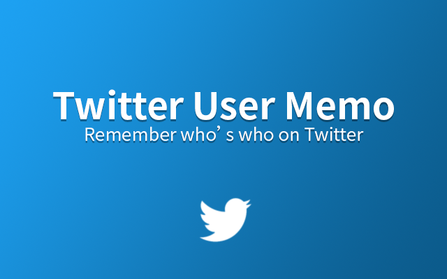 Twitter User Memo Preview image 3