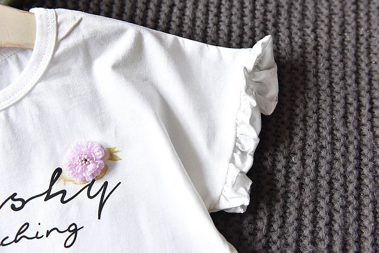 Title 8, Meisjes tweedelige set korte mouwen T-shirt en ...