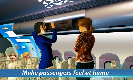 Screenshot Airhostess Flight Pilot 3D Sim