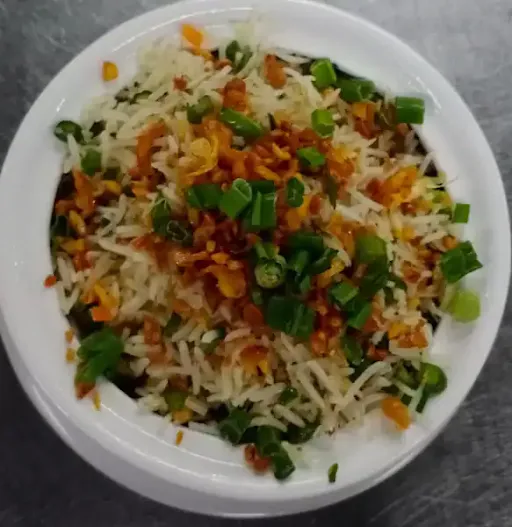 Veg Burnt Garlice Fried Rice