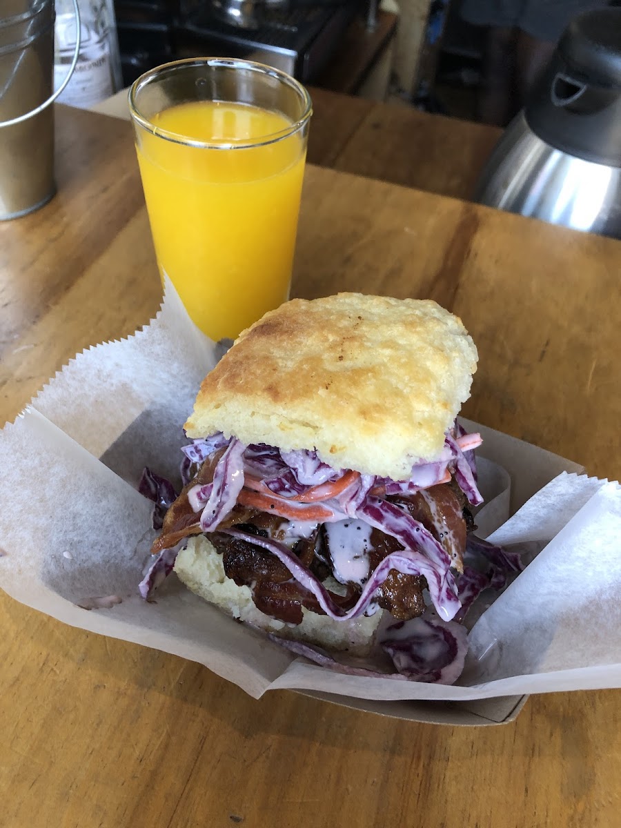 Gluten-Free Bread/Buns at Daleview Biscuits and Beer