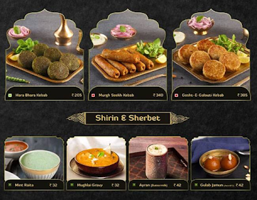 Behrouz Biryani menu 