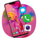 Baixar aplicação Red paint colorful flower theme for p30 p Instalar Mais recente APK Downloader