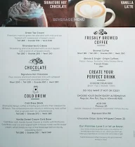 Starbucks menu 2