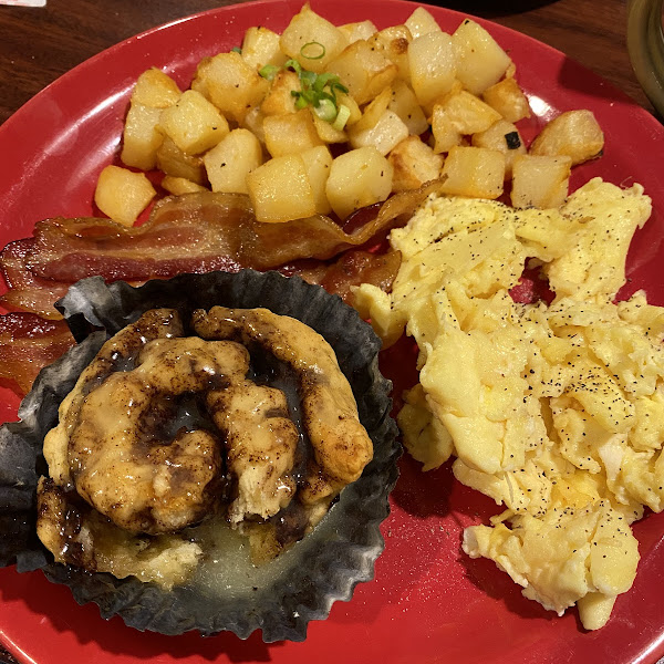 Gluten-Free Cinnamon Rolls at Egg Harbor Cafe