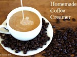 Homemade Coffee Creamer: Chocolate Almond was pinched from <a href="http://deliciouslyorganic.net/homemade-coffee-creamer/" target="_blank">deliciouslyorganic.net.</a>