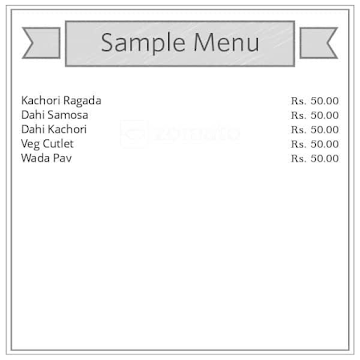 Delhi Mithai Wala menu 