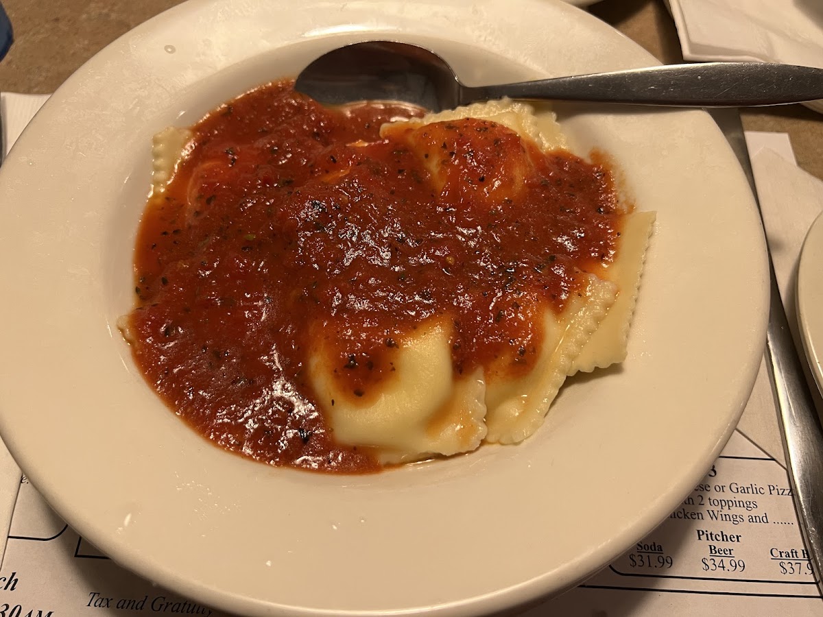 GF ravioli