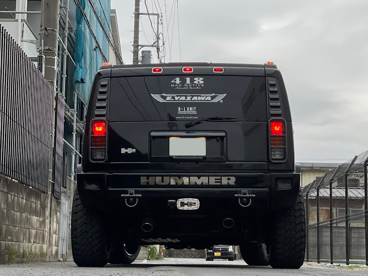 H2のHardrock Offroad Wheels・ヘッドライトLED化・ブラック化計画・22×12j・DIYに関するカスタム事例の投稿画像4枚目