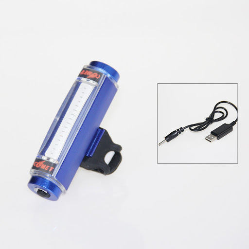 Title 5, Aluminum Alloy USB Rechargeable Bicycle Taillig...