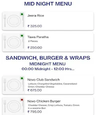 Sante - Novotel menu 5