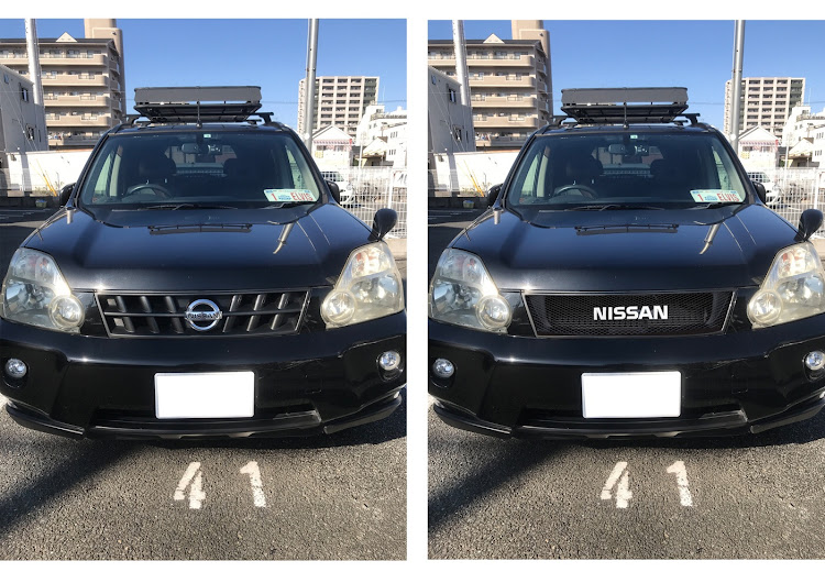 超ポイント祭?期間限定】 日産 エクストレイル T31 前期 純正グリル ...