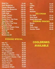 Annapurna menu 2