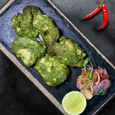 Veg Cheese Haryali Tandoori Momos [Regular, 5 Pieces]