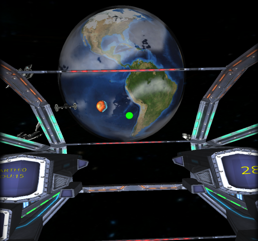 Space Crusader VR Prime Screen 2
