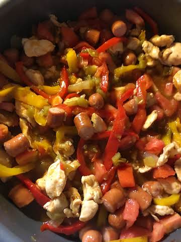 Chicken and Smokey Fajitas