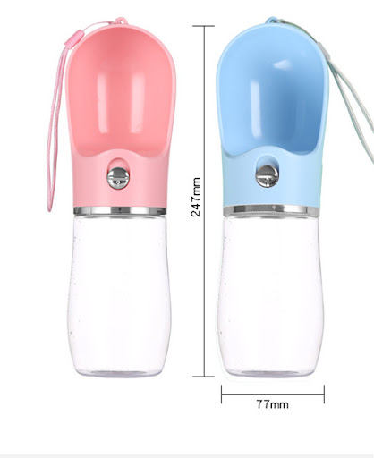 Title 2, Portable Plastic Pet Water Cup for Outdoor Trav...