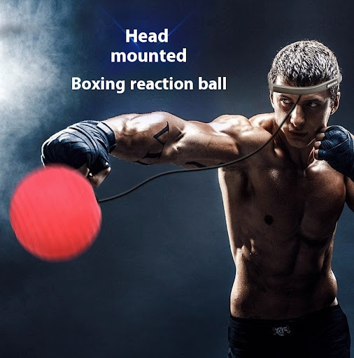 Title 13, Head-Mounted Boxing Reaction Training Ball. Enh...