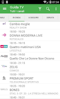 TV Guide Italy Screenshot