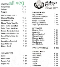 Akshaya Pathra Foods menu 1