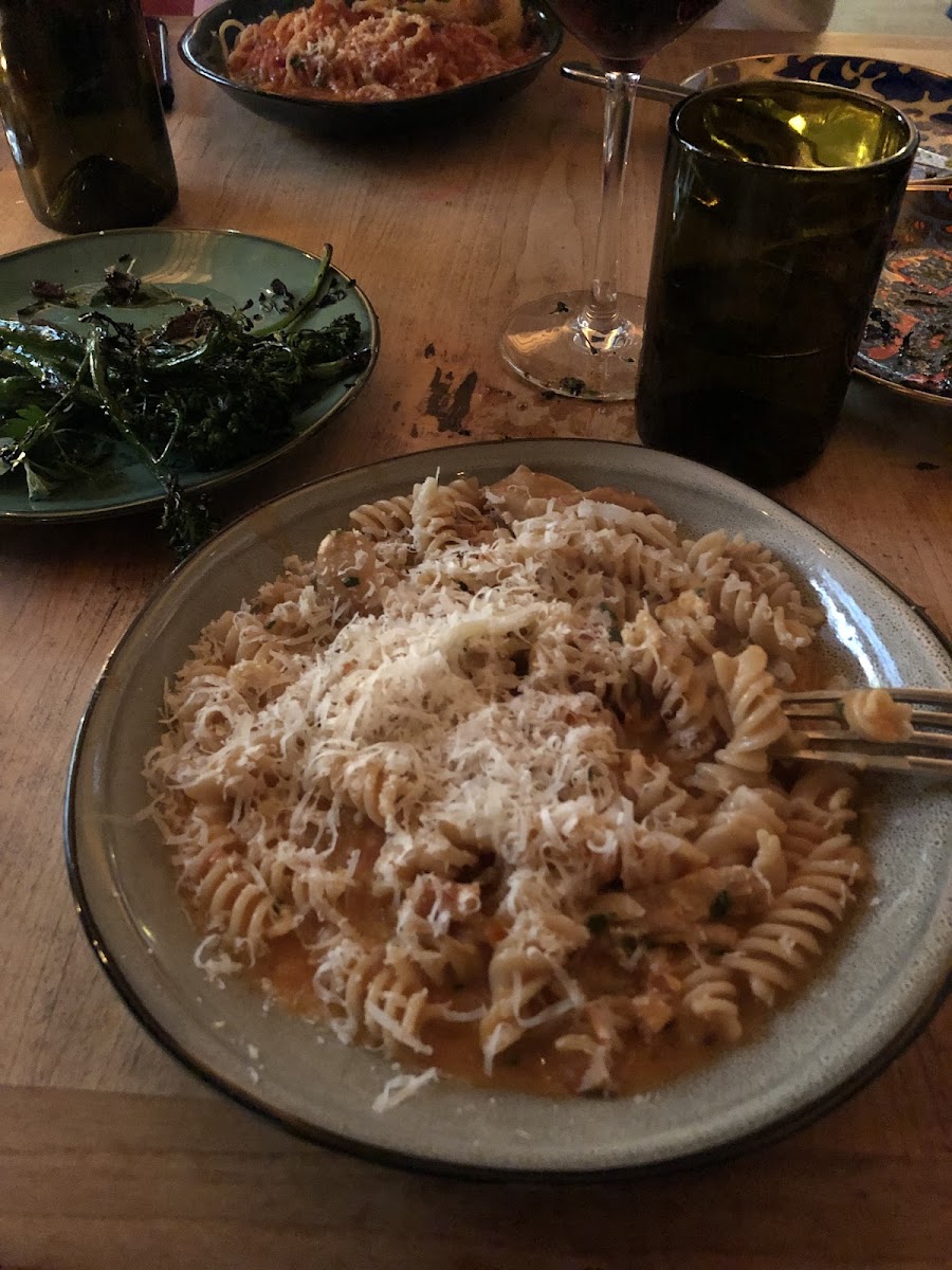 Gluten-Free at Cry Baby Pasta