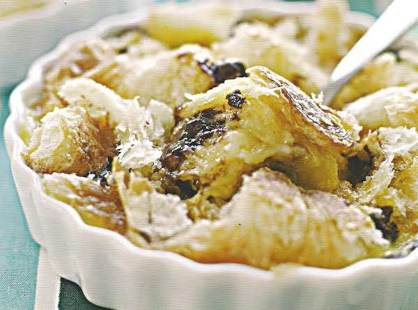 Chocolate Croissant Bread Pudding_image