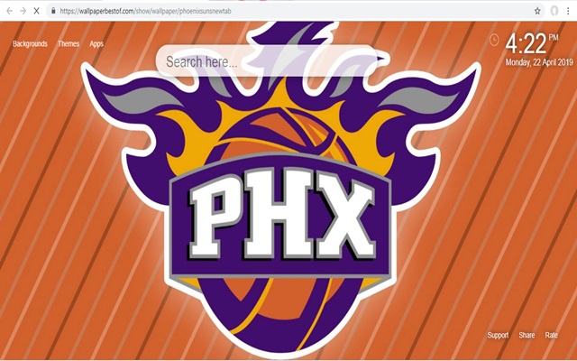 Phoenix Suns New Tab