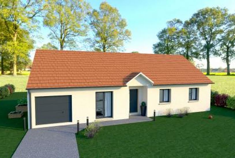  Vente Terrain + Maison - Terrain : 660m² - Maison : 90m² à Maxilly-sur-Saône (21270) 