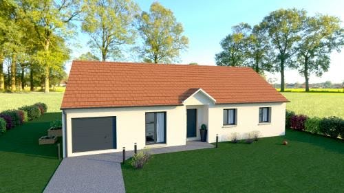 Vente maison neuve 4 pièces 90 m² à Maxilly-sur-Saône (21270), 178 765 €