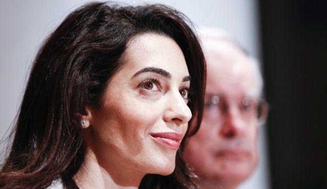 Amal Clooney without makeup photo