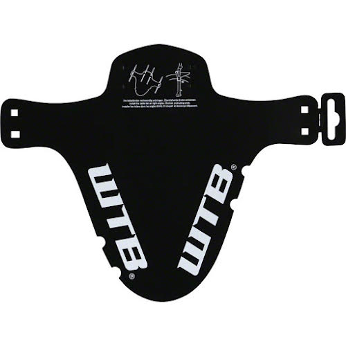 WTB Logo MTB Mud Guard, Fork Mount