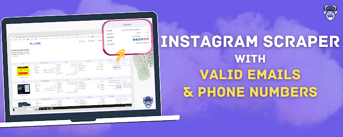 IG Scraper & Email Finder | LeadStal marquee promo image