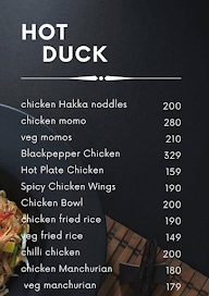 Hot Duck menu 1