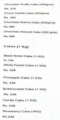 Flora Cake menu 1