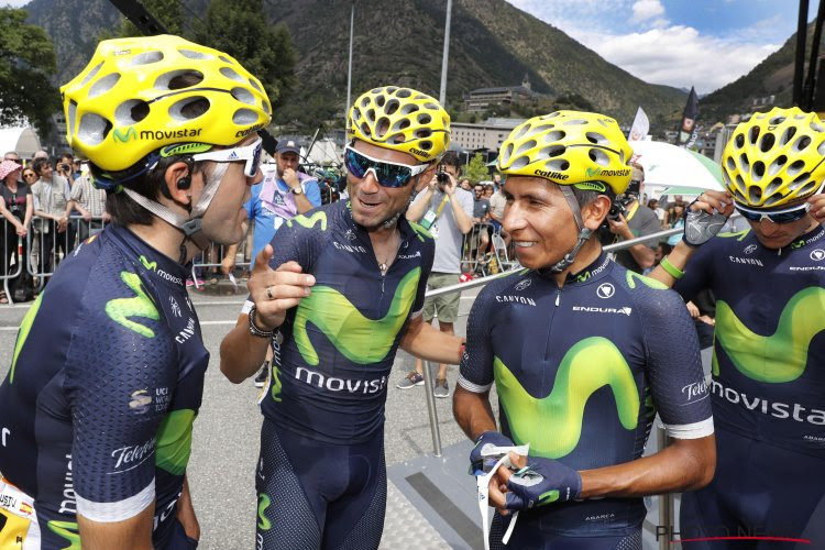 IJzersterke selectie voor Movistar, Valverde gaat voor drie op drie